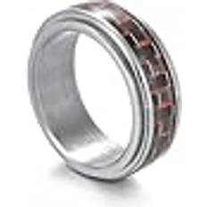 Sopodbacker Spinner Ring Män Fidget Ring - Punk