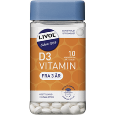 Livol D3-Vitamin 10µg 220 st