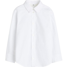 Shirts Children's Clothing H&M Boy's Long Sleeved Shirt - White