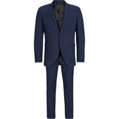 Solaris Super Slim Fit Suit - Blue/Dark Navy