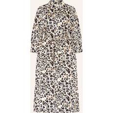 Part Two Multifärgade Klänningar Part Two Binti Leopard Print Midi Shirt Dress - Multi