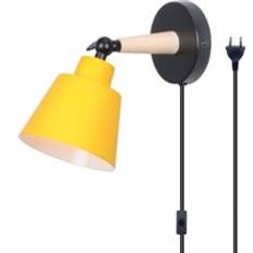 Yellow Wall Lights Norcks Modern Minimalist Retro E27 Wall light