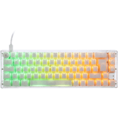 Ducky DKON2167ST ONE 3 SF Aura White RGB Cherry MX Silent Red Hotswap Keyboard (Nordic)