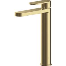 Brass Basin Taps Balterley Current Round High Rise Mono Basin Mixer Tap Brass