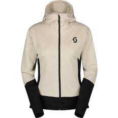 Scott Vrouw Buitenkleding Scott Defined Mid Zip Jacket - Dust White/Black