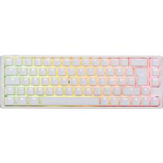 Ducky DKON2167ST ONE 3 SF Pure White RGB Cherry MX Blue Hotswap Keyboard (Nordic)