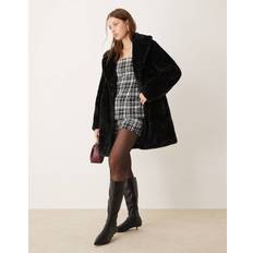 New Look Women Coats New Look Faux Fur Coat - Black