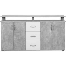 Luken Sideboards Mega Nevada Concrete Grey Sideboard 155x84cm