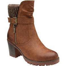 Faux Leather Boots Lotus Jodie - Tan