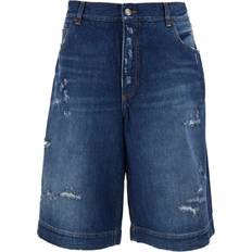 Dolce & Gabbana Blue Shorts Dolce & Gabbana Bermuda Shorts Blue Denim