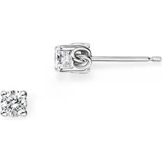 Bloomingdale's Diamond Stud Earrings in 14K White Gold, 0.25 ct. t.w. Exclusive White