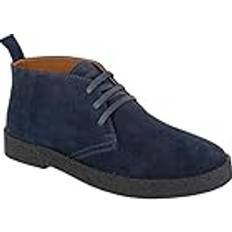 Coloarado M759 Leather Desert Boots - Navy