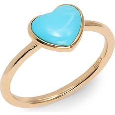 Effy Solitaire Rings Effy Women's 14K Yellow Gold & Turquoise Ring