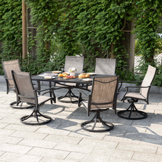 Nuu Garden 7-Piece Outdoor Aluminum Patio Dining Set