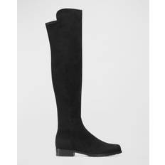 35 ⅓ Bottes Stuart Weitzman 5050 Suede Over-The-Knee Boots - Black