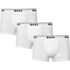 BOSS Trunk 3P Power Underwear - White