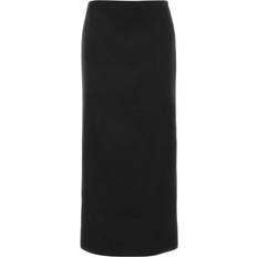 Gucci Skirts Gucci High-Rise Silk Satin Maxi Skirt - Black