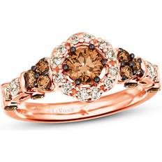 Le Vian Chocolate Diamond Ring ct tw 14K Strawberry Gold Rose Gold (7.0)