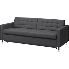 Sofaer med hjul Ikea LANDSKRONA Dark grey Sofa 223cm 3 personers