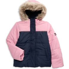 Tommy Hilfiger Jackets Tommy Hilfiger Expedition Faux Fur Puffer Jacket - Navy Pink