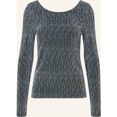 Selected Femme Jumpers Selected Femme Anita Longsleeve mit Effektgarn - Schwarz/Silber