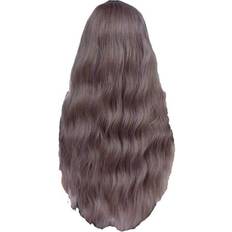 HSMQHJWE Wet N Wavy Lace Front Wig for Kinky Purple