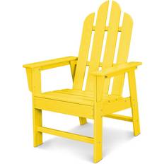 Plastic Patio Chairs Polywood Long Island Dining Chair Lemon