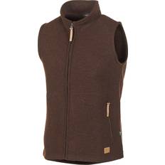 Mies - Villa Liivit Ivanhoe of Sweden Barley Vest - Wool/Brown