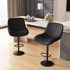 Bed Bath & Beyond Modern Bar Set of 2 Seating Stool 32.9" 2pcs
