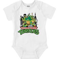 Bodysuits Brisco Brands TMNT Retro Cartoon Save New York Romper