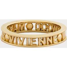 Vivienne Westwood Women Rings Vivienne Westwood Westminster Ring Gold Silver Unisex