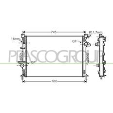 Fahrzeugteile Prasco FD110R005 Motorkühlung