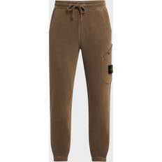 Stone Island Pants & Shorts Stone Island Men's Fleece Drawstring Joggers - Walnut Brown