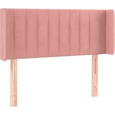 Pink Sengerammer Kopfteil mit Ohren Rosa 83 x 16 x 78/88 cm Bettrahmen