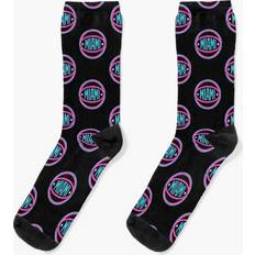 Famgem Miami Retro Ball Dress Socks - Black
