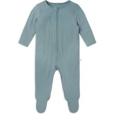 12-18M Night Garments Mori Baby Clever Zip Ribbed Sleepsuit