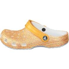 Orange Badskor Barnskor Crocs Classic Glitter Clog - Orange Sorbet Glitter