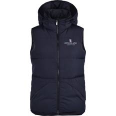 Nylon - Unisex Västar Kingsland Classic Dunväst Med Luva - Unisex