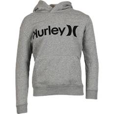 Gråa Skjortor Barnkläder Hurley OAO Surf Check Junior Pullover - Grey