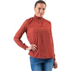 Red - Woman Shirts Only New Kayla L/S Top - Rød