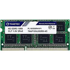 RAM Memory TIMETEC Hynix IC 4GB DDR3 PC3-8500 1066MHz Memory Upgrade for iMac 20-inch 21.5 inch/ 24 inch 27 inch, MacBook Pro 13-inch/ 15-inch/ 17-inch, Mac Mini