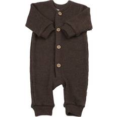 Braun Jumpsuits Joha Heldragr Wolle - Braun