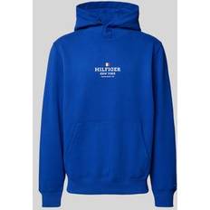 Tommy Hilfiger Hoodie Mit Label-Print Und Känguru-Tasche - Royal