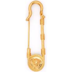 Gold Brooches Versace Medusa Broche Veiligheidsspeld - Goud