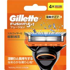 Gillette P&G Japan Gillette Fusion Power, 4 replacement blades Men's Replacement Blades Razors for Men Place the used blade in an empty space in the case and p