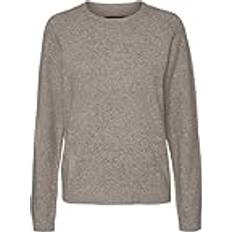 Vero Moda Vmdoffy Ls O-Neck Blouse - Moon Rock