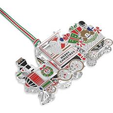 Silver Christmas Tree Ornaments Newbridge Silverware Santa Train Carriage Christmas Tree Ornament