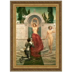 Vault W Artwork In the Venusberg Painting Print 17.25 H x 14.25 x 2.0 D Framed Art