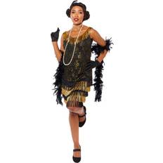 Amscan 20-tals Gatsby Klänning Maskeraddräkt Medium Large