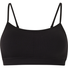 Calvin Klein Stretch BH:ar Calvin Klein Sport Seamless Medium Impact Bra - Black